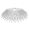 Multilayers Tassel Rhinestone Choker Statement Necklaces For Women Chockers 2021 Collar Jewelry Party Wedding Necklace