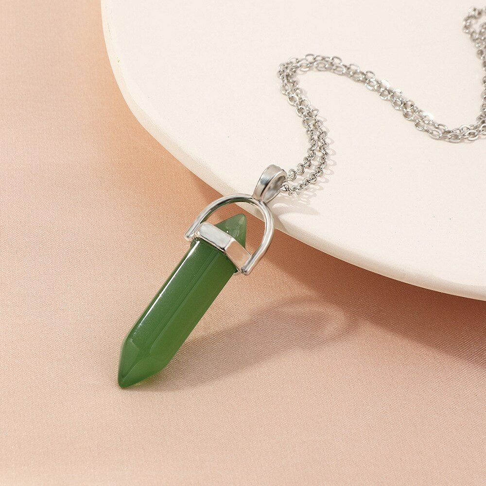 s Girls Bohemia Gold Pendant with Resin Stone Charms Pendant Necklace for Women Female Party Wedding Choker Necklaces