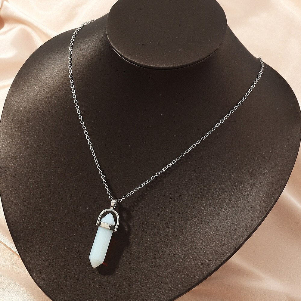 s Girls Bohemia Gold Pendant with Resin Stone Charms Pendant Necklace for Women Female Party Wedding Choker Necklaces