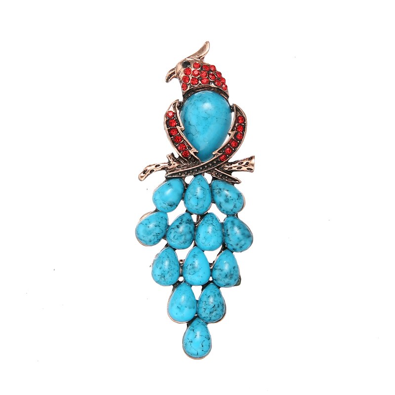 Lion Rhinestone Circle Brooches for Women Baroque Trendy Elegant Butterfly Brooch Pins Party Wedding Gifts