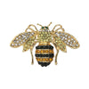 Lion Rhinestone Circle Brooches for Women Baroque Trendy Elegant Butterfly Brooch Pins Party Wedding Gifts