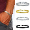 Trendy Chain Bracelet Men's Bracelet Metal Bolt Bracelet Accessories Party Jewelry