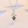 net red projection necklace drop pendant necklace romantic wedding jewelry necklace women
