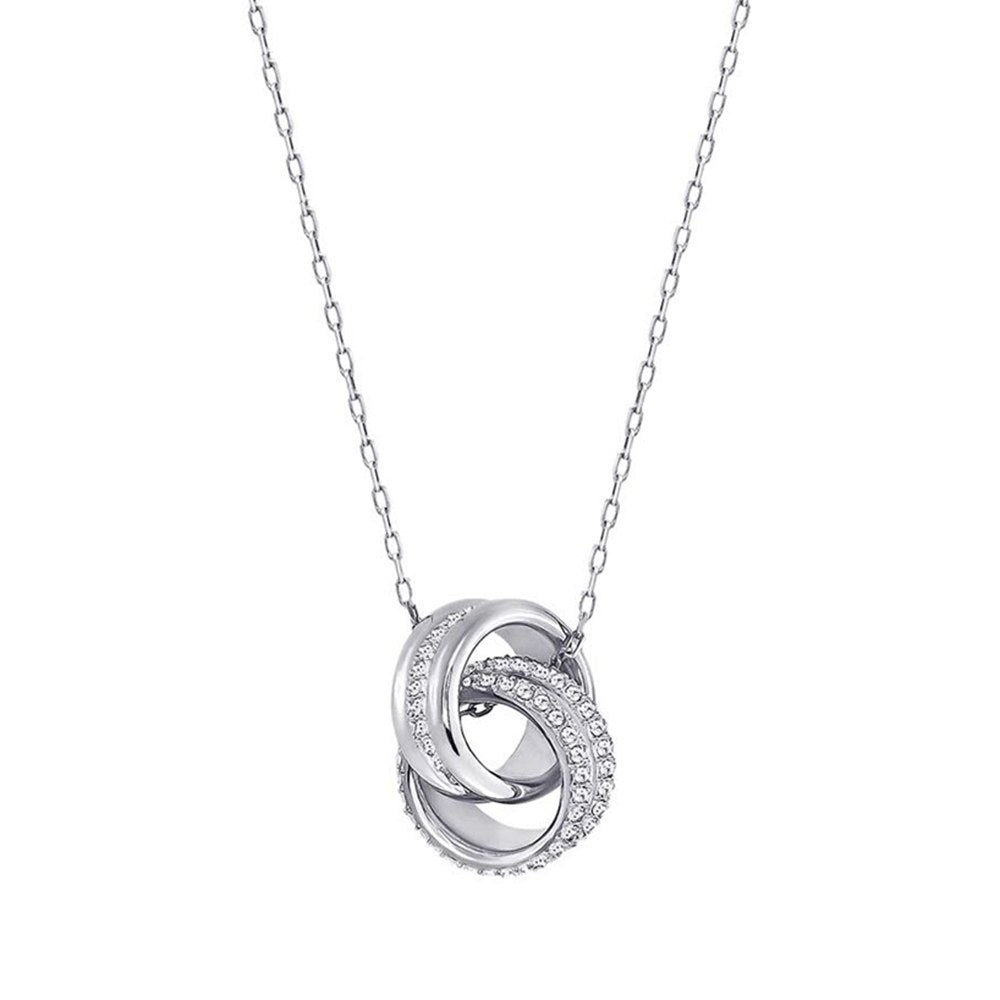 Original Charm Fashion Double Simple Pendant Necklace Women's Anniversary Gift Luxury Jewelry Factory Direct Sales