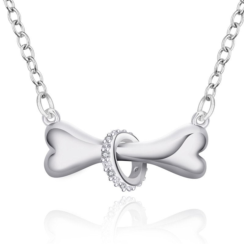 PCN624 The Young party design necklaces in silver color, So Fashion best for party, Youngs or Women