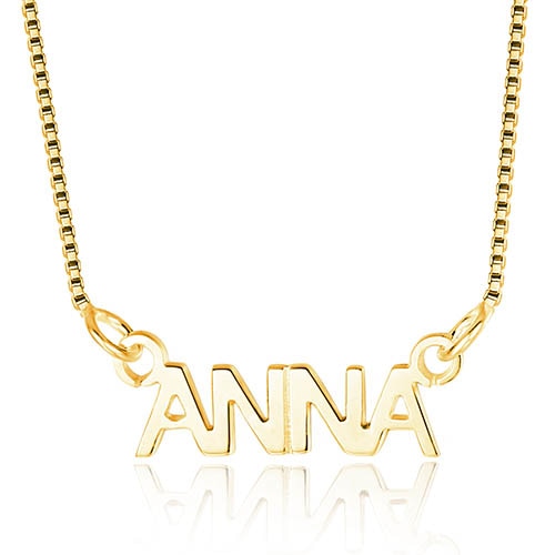 Personalized Simple Style Hebrew Arabic Name Necklace Personalized 925 Sterling Silver Pendant Necklace Gift (NE101620)