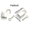 Punk Chain Necklace With Lock Women 90s  Egirl Padlock Pendants Gothic Emo Grunge Aesthetic Accessories Jewelry On The Neck