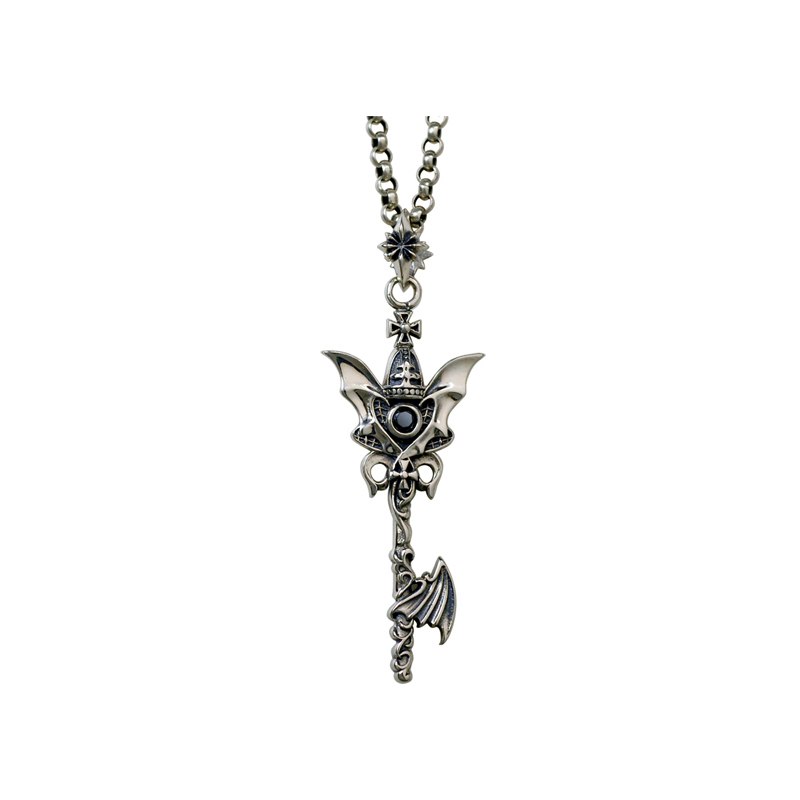 Pure 925 Sterling Silver Jewelry Charms Punk Pendants for Men And Women Thai Silver Necklace Chain Fine Gift 1283