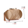 SEKUSA Bow Metal Women Day Clutches Tassel Luxurious Lady Evening Bags Small Party Wedding Bridal Chain Shoulder Handbag
