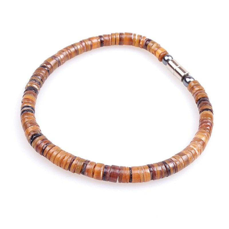 Shell Necklace for Men & Women, Beach Pooka Necklace, Hawaiian Surfer Jewelry