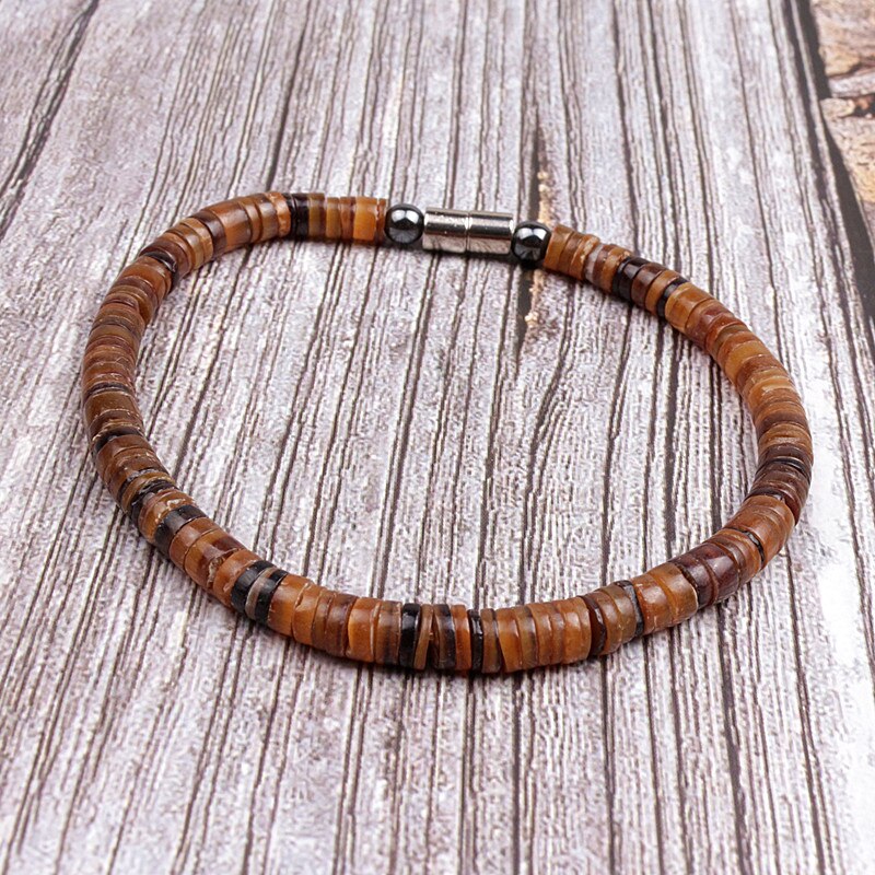 Shell Necklace for Men & Women, Beach Pooka Necklace, Hawaiian Surfer Jewelry