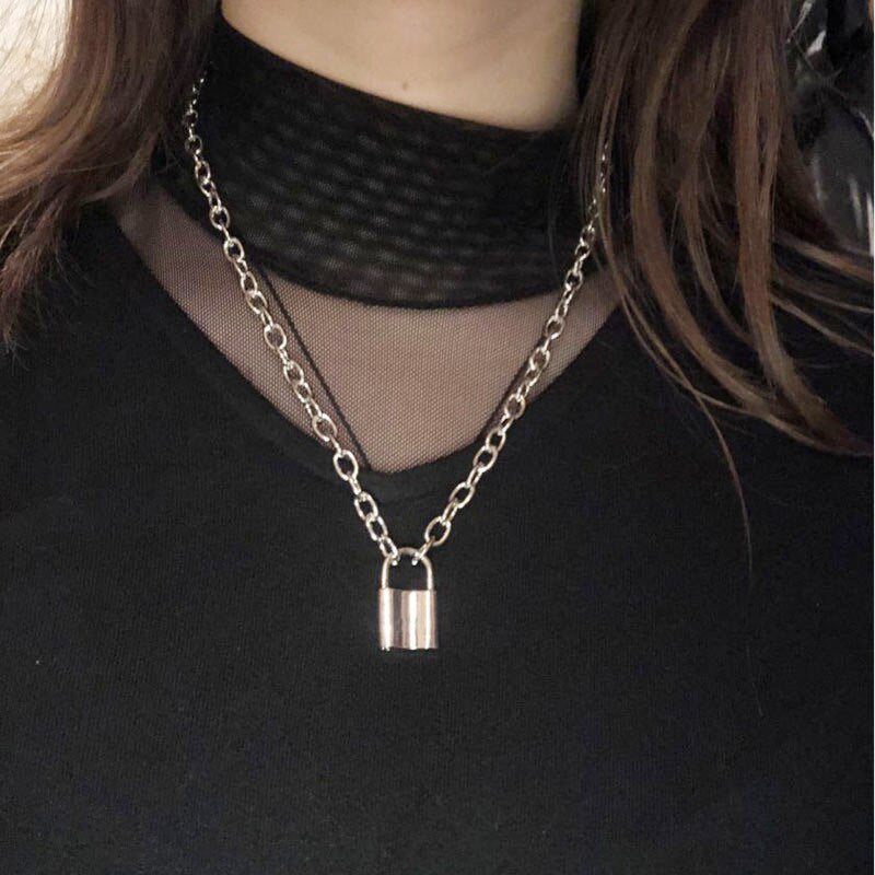 Small Wire Brambles Iron Unisex Thorns Choker Necklace For Women Hip-hop Goth Punk Barbed Wired Little Thorns Chain Mens Jewelry