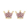 Special Offer 32 Styles Heart Infinity Stud Earring Clear CZ Fit Brand Earrings For Women Wedding Jewelry