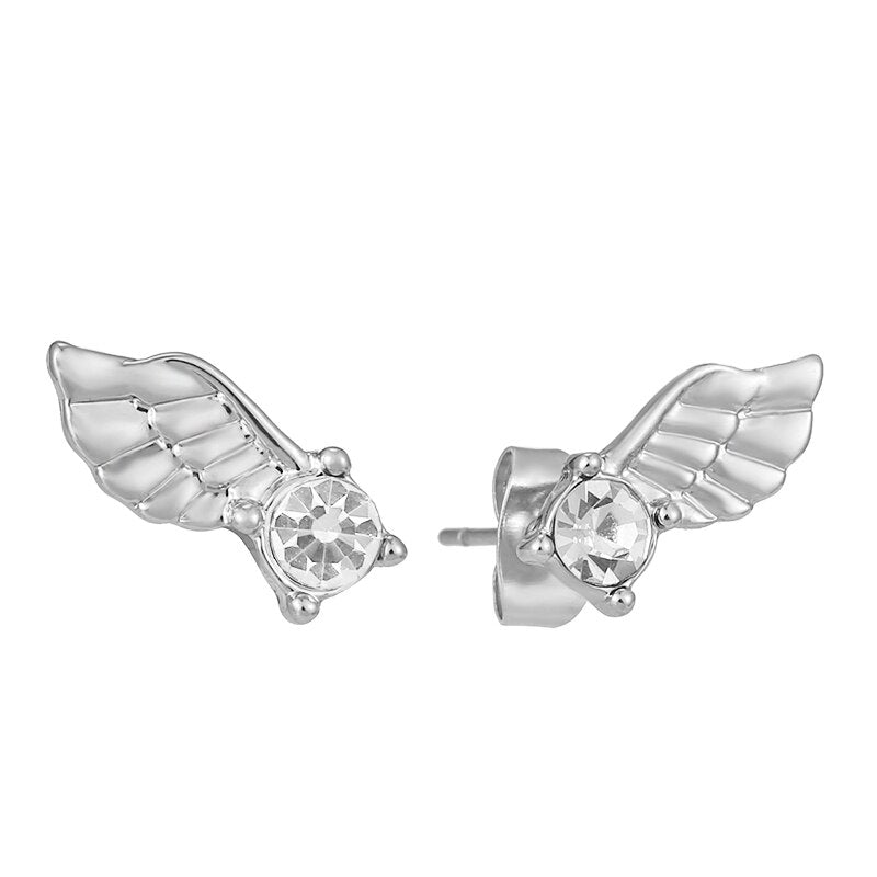 Special Offer 32 Styles Heart Infinity Stud Earring Clear CZ Fit Brand Earrings For Women Wedding Jewelry