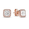 Special Offer 32 Styles Heart Infinity Stud Earring Clear CZ Fit Brand Earrings For Women Wedding Jewelry