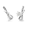 Special Offer 32 Styles Heart Infinity Stud Earring Clear CZ Fit Brand Earrings For Women Wedding Jewelry