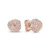 Special Offer 32 Styles Heart Infinity Stud Earring Clear CZ Fit Brand Earrings For Women Wedding Jewelry