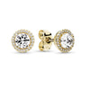Special Offer 32 Styles Heart Infinity Stud Earring Clear CZ Fit Brand Earrings For Women Wedding Jewelry