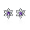Special Offer 32 Styles Heart Infinity Stud Earring Clear CZ Fit Brand Earrings For Women Wedding Jewelry