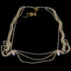 Stonefans Handmade Bridal Rhinestone Shoulder Necklace Chain for Women Wedding Crystal Body Shoulder Jewelry Statement Necklace