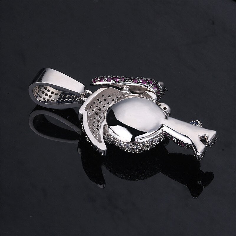 TOPGRILLZ ICEDOUT The Fairly OddParents Cartoon Character Timmy Neckla