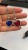 Titanic Heart of the Ocean Necklaces for Women Blue Romantic CZ Chain Pendant Necklaces Wedding Jewelry