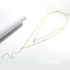 Trendy ORIGINALLY Y Necklaces Double Chain Crystals from Swarovski Long Pendants Gold Color Chain For Women Wedding Chic Gift