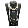 UKEBAY  Jewelry Designer Handmade Necklaces Women Gold Alloy Chains Long Necklaces Party Wedding Clothes Accessories
