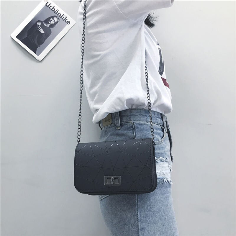 Women Shoulder Bags PU Leather Chain Cross Body Bag Tote Wedding Party Pouch Bags /BY