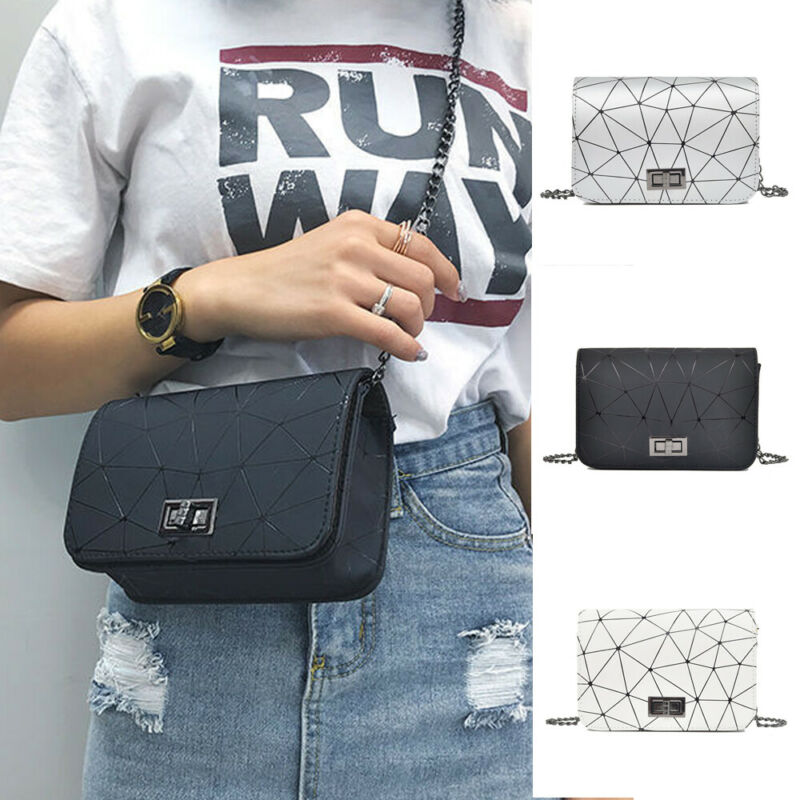 Women Shoulder Bags PU Leather Chain Cross Body Bag Tote Wedding Party Pouch Bags /BY