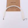 Woven simulated pearl necklace bridal wedding Necklaces  accessories Necklaces For Gift Party Wedding Engagement