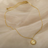 Zircon Evil Eye Necklaces For Women Zirconia Sun Pendant Gold Chain Choker Wedding Punk Jewelry Daily Accessories Birthday Gift