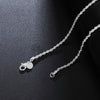 korean 2MM Twisted Rope Chain 925 Stamped Silver Necklace for women Mens   party wedding accessories Jewelry gift