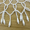 woven Pearl necklace wedding banquet handcrafted multilayer pearl shoulder chain Jewelry shawl performance women's body chain