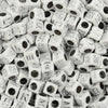 100Pcs/Lot Trendy  Acrylic Square Alphabet Beads Large Hole Letter Loose Spacer Bead Jewelry Handmade Bracelet Making Supplies
