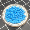 100pcs 6x8mm  Bracelet Accessories Children Gift Handcraft Department Round Shape Acrylic Sugar Beads Jewelry