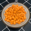 100pcs 6x8mm  Bracelet Accessories Children Gift Handcraft Department Round Shape Acrylic Sugar Beads Jewelry