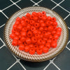 100pcs 6x8mm  Bracelet Accessories Children Gift Handcraft Department Round Shape Acrylic Sugar Beads Jewelry
