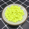 100pcs 6x8mm  Bracelet Accessories Children Gift Handcraft Department Round Shape Acrylic Sugar Beads Jewelry