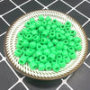 100pcs 6x8mm  Bracelet Accessories Children Gift Handcraft Department Round Shape Acrylic Sugar Beads Jewelry