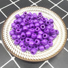 100pcs 6x8mm  Bracelet Accessories Children Gift Handcraft Department Round Shape Acrylic Sugar Beads Jewelry
