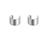 1Pcs Black Drop Glazed Star Star Ear Bone Ear Buckle Sweet Cool Punk Mini Stud Earrings for Women Personality Jewelry