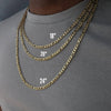 Classic Figaro Chain Necklace Men Stainless Steel  Long Necklace For Men Women Chain Jewelry