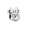 925 Sterling Silver Cartoon Beads Golden Heart Shaped Birthday Charms Fit Original Pandora Bracelet Women DIY Jewelry