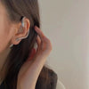 2022 New Silver Color Earrings Punk Plated Metal Barbed Rose Flower Stud Earrings Geometric for Women Girls Party Jewelry