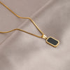 Popular Geometric Sweater Box Chain Female  Long Necklace For Women Adjustable Fine Jewelry Wedding Party Birthday Gift