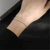 Popular Silver Colour Sparkling Clavicle Chain Choker Necklace Collar For Women Fine Jewelry Wedding Party Birthday Gift