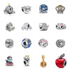 925 Silver Women Diy Charms Beads Pendent Fit Pandora 925 Original Bracelets Heart Tree Jewelry