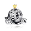 925 Silver Women Diy Charms Beads Pendent Fit Pandora 925 Original Bracelets Heart Tree Jewelry