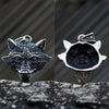2023 New Arrive Punk Tiger Head With Birds Pendant Necklace Vking Vintage Aninal Jewelry For Man Women Party Gift Good Detail